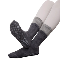 Chaussettes de Pilates antidérapantes pour femmes, modèle mi-mollet, pour le yoga et la barre, collection automne, pour studio, achat en gros