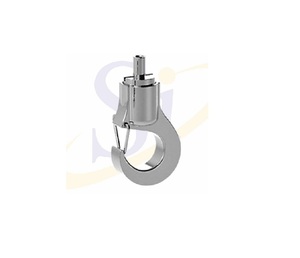 Sujetador de Cable de Latón Premium con Gancho, Bloqueo Ajustable para Cable Metálico, Gancho de Latón Duradero para Cable de Acero - Product Image 3