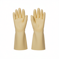 Gants d'électricien isolés, taille moyenne, pour une utilisation en sécurité électrique