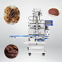 Machine à fabriquer des biscuits et des sandwichs au chocolat multifonction automatique en acier inoxydable 304, machine à fabriquer des biscuits OEM