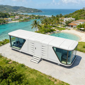 <span class=keywords><strong>Capsule</strong></span> spatiale hôtelière modulaire Apple à 2 chambres, personnalisable en usine, type conteneur, moderne - Product Image 5