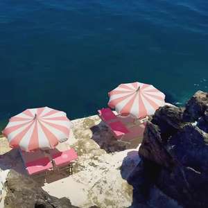 대형 야외 레스토랑 이벤트 뒷마당 UV50+ 파고다 우산 튼튼한 정원 비치 파라솔 노점용 양산 - Product Image 5