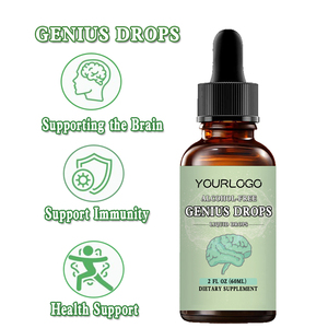 Gouttes liquides de défense à marque privée, prix usine, composé pour favoriser la santé, Gouttes liquides Genius pour le soutien de la santé sanguine - Product Image 3