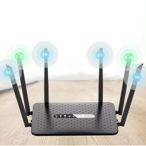 2024 throughwall vua không dây 5G <span class=keywords><strong>Router</strong></span> Điện thoại kết nối với modem 6 ăng ten AC <span class=keywords><strong>Router</strong></span> - Product Image 2