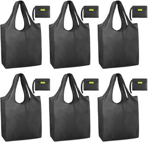Bolsa de Compras Plegable Reutilizable Personalizada Wsy995, Fabricada con Poliéster 190T Reciclado - Product Image 5