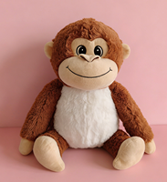 Vente flash : Peluche suspendue en forme de gorille, peluche longue avec bras et jambes longs, jouet en peluche singe, décoration suspendue, peluche