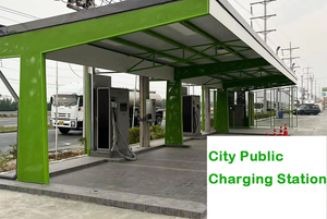 Distributeur de charge double pistolet SCU à refroidissement par air 200-400 kW 1000 V pour station de recharge publique de véhicules électriques - Product Image 5
