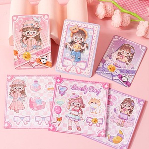 Cadeau pour enfants poche carré cahier fille dessin animé mignon manuel Portable Mini cahier papeterie fournitures - Product Image 5