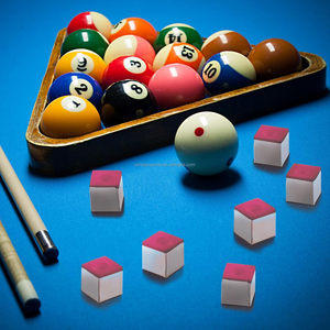 Cubos de <span class=keywords><strong>tiza</strong></span> para piscina, taco de <span class=keywords><strong>billar</strong></span>, palo de <span class=keywords><strong>tiza</strong></span>, accesorios de mesa para clubes, bares, hogar - Product Image 3