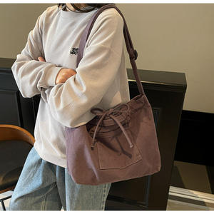 Sac bandoulière personnalisé ODM, mode simple, couleur unie, pour femme - Product Image 1