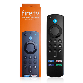 Fire TV Remote Replacement Remote Control For Amazon Fire TV Stick 4K, Fire TV Cube (1st/2nd Gen) & 3rd Gen Pendant - Alexa Voice, Black Apple TV 4K ( 3rd Generation