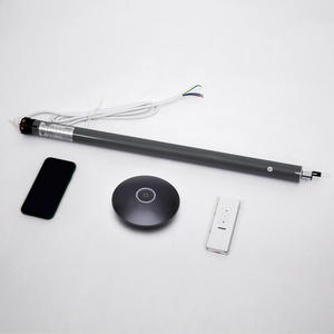 Rèm Thông Minh Điều Khiển Từ Xa Không Dây Wifi Giá Rẻ Con Lăn Dọc Điện Tự Động Động Động Cơ Mù Ngựa Vằn - Product Image 6