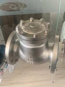 Vanne à <span class=keywords><strong>clapet</strong></span> à bille en fonte de fer forgée en acier inoxydable à bride industrielle Haute température Basse pression - Product Image 2