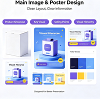 Service de conception de marque personnalisée, logo, carte de visite, image principale du produit, conception graphique vectorielle, conseil en matière de marque