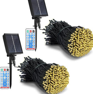 Lumière féérique solaire LED en PVC imperméable pour extérieur, décoration de jardin, lumière à piquet en forme de cerisier, de pêcher, pour Noël, mariage, fête - Product Image 4