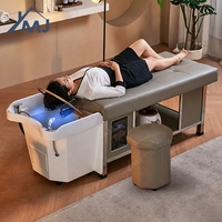Soin du visage, lavage des cheveux, massage thaïlandais, salon, shampoing japonais, lit de spa capillaire