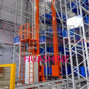 Proyecto de Almacén de CALIDAD HUASHINE, Sistema de Almacenamiento Automático ASRS PLUS <span class=keywords><strong>ERP</strong></span>/MES/<span class=keywords><strong>SAP</strong></span>/AGV/RGV/Sistema de Carros de Paletización de 4 Vías - Product Image 2
