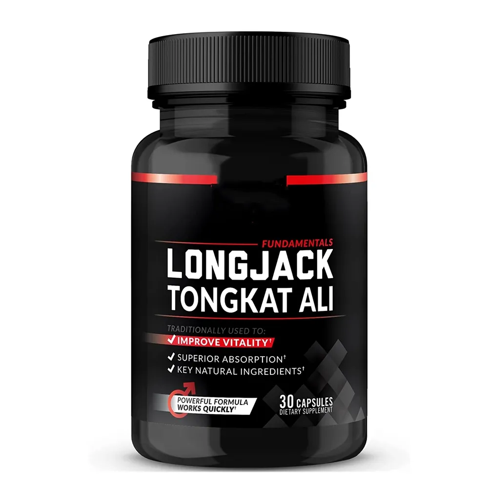 OEM Longjack Tongkat Ali Cápsulas Longjack XXXL Suplemento Dietético para Homens para Apoiar a Vitalidade Masculina & Melhorar a Unidade