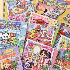 <span class=keywords><strong>Livre</strong></span> de coloriage de dessins animés ultra-apaisant pour enfants, anti-anxiété, éducatif, mignon, fabriqué en Chine, vente en gros - Product Image 4