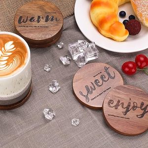 Juego de regalo de inauguración de la casa familiar con posavasos de vela perfumada abrebotellas nuevo regalo para el hogar para parejas amigos mujeres ama de casa - Product Image 6