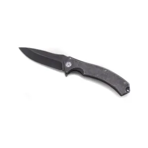 Coltello pieghevole per lavaggio in ossido nero o pietra 7 cr17 lama 420 manico strumento da campeggio