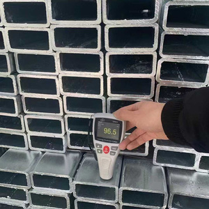 <span class=keywords><strong>Q235</strong></span> q345b 110x110mm 4x4 inch 6-12m chiều dài <span class=keywords><strong>MS</strong></span> ống vuông mạ kẽm nhúng nóng ống thép vuông - Product Image 2