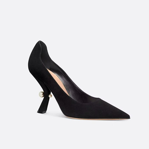 Escarpins sexy pour femmes à bout pointu en daim, talons hauts à boucle, grande taille 46, sandales habillées à talon aiguille, coupe large - Product Image 4