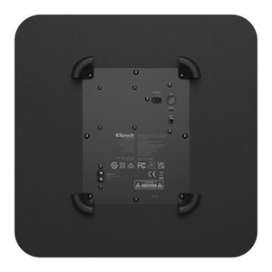 Cassa FLEXUS Sub 100 Caisson de basses actif sans fil Klipsch avec woofer de 10 pouces, boîte scellée pour 2.1 canaux, 80W, vinyle ébène, Italie - Product Image 4