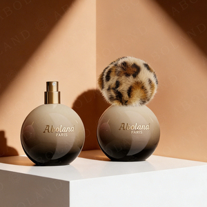 100ml Luxury Cute Perfume Glass <b>Bottle</b> with Pump Sprayer Customizable Caps Surface Printing Premium Packaging with <b>box</b> - Product Image 3