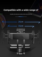 Support de tablette personnalisable YIXIN pour appuie-tête de siège arrière de voiture, support extensible pour iPad, support pliable pour téléphone portable en voiture
