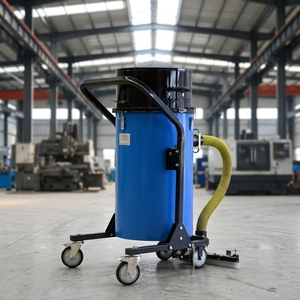 <span class=keywords><strong>Aspirateur</strong></span> industriel commercial électrique en acier inoxydable 5400W 100L 72dB silencieux autonettoyant pour extérieur - Product Image 1