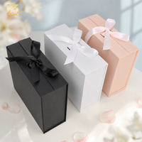 Emballage de Faveur de Mariage Personnalisé Haut de Gamme en Carton Recyclé Rigide avec Logo Personnalisé, Doublure en Mousse, Étanche et Fermeture Magnétique