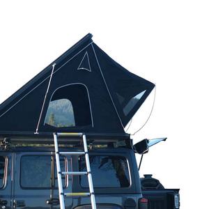 Tienda de techo de carcasa dura alta de aluminio para 4 personas, tienda en la azotea del coche para 4x4, caravana todoterreno, Camping - Product Image 2