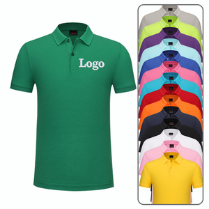 Polo Shirts with Custom logo Custom Work Shirt Business Advertising Promotional Embroidery Polo Uniform Shirts