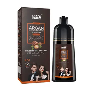 Beliebter Kosmetik lieferant Magic Argan Speedy Haarfarbe Shampoo Bio-Haarfarbe für graue natürliche Inhaltsstoffe Permanent