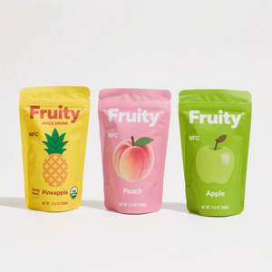 Pochette à bec verseur en plastique personnalisée, réutilisable, imprimée en héliogravure, écologique et recyclable pour l'emballage de jus, bière, boissons énergisantes et autres boissons - Product Image 6