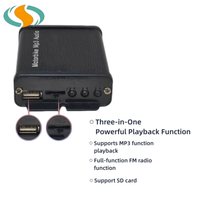 Sistema de Altavoces de Audio Antirrobo MP3 Impermeables para Motocicleta - Nuevo con 6 Meses de Garantía