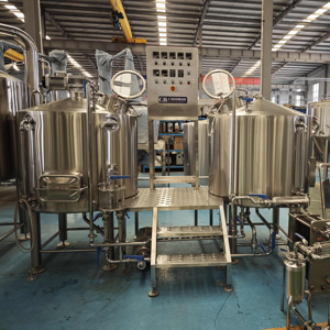 Système de brassage automatique de bière artisanale CASSMAN 500 <span class=keywords><strong>litres</strong></span>, haute productivité, <span class=keywords><strong>pompe</strong></span> à moteur, réservoir sous pression, composants principaux - Product Image 1