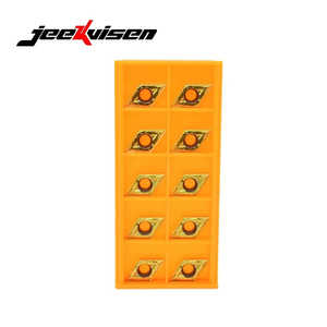 Inserts de tournage en carbure durables et rentables DCGT11T302-YL Jeekvisen outils de coupe et de formage enduits - Product Image 1