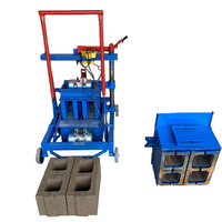 Petite machine à fabriquer des briques inclinées, équipement de moulage de briques manuel portable