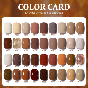 Miss Gooey - <span class=keywords><strong>Set</strong></span> de Esmalte de Gel Caramelo de 36 Colores para Otoño/Invierno, CE/CPNP, Semipermanente, Sin Hema, Kit de Esmalte de Uñas de Marca Privada - Product Image 4