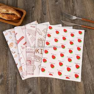 Food Grade PE Coated Greaseproof <b>Wrapping</b> <b>Paper</b> Disposable Eco-Friendly Rice Ball Chicken Roll <b>Paper</b> for Cake Bread Virgin - Product Image 4