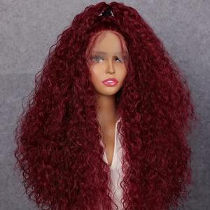 วิกผมคุณภาพสูงจากเวียดนาม 99J 13x4 HD ลูกไม้โปร่งใสด้านหน้าแบบหยิก ผมแท้เวียดนามบริสุทธิ์ 100% สำหรับผู้หญิงผิวสี - Product Image 2