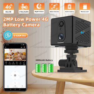 Hongglobal 2MP 4MP surveil 4 gam Sim Thẻ điện năng thấp pin trong nhà CCTV <span class=keywords><strong>Camera</strong></span> O-KAM Pro thông minh không dây an ninh nhà <span class=keywords><strong>IP</strong></span> 4 gam máy ảnh - Product Image 2