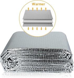 Film Réflecteur Isolant pour <span class=keywords><strong>Radiateur</strong></span>, Facile à Installer, 0,6m x 5m, Améliore l'Efficacité, avec Adhésifs Intégrés - Product Image 3