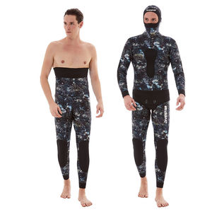 DIVESTAR Wholesale Custom Neoprene 3mm 5mm 7mm Spearfishing <strong>Wetsuit</strong> Open Cell Durable Stretchy Freediving <strong>Wetsuit</strong> - Product Image 5