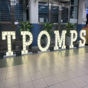 Lettere e Numeri in Acrilico con Luci LED per Matrimoni, Feste, Compleanni, Natale - Decorazione Personalizzabile per Aziende Pubblicitarie e Auto - Product Image 5