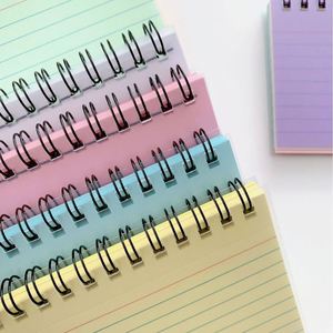 Cuadernos Espirales Coloridos, Blocs de Notas Portátiles con Líneas, Libretas Pequeñas para Oficina, Cuadernos con Espiral Desprendible, Mini Libretas Impresas para Uso Escolar - Product Image 3
