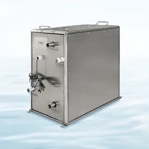 Puremind 380V 60000 Btu Chiller Condicionador de Ar Marinho para Iate Barco Navio Refrigerado a Água Gabinete Tipo Iate Ar Condicionado
