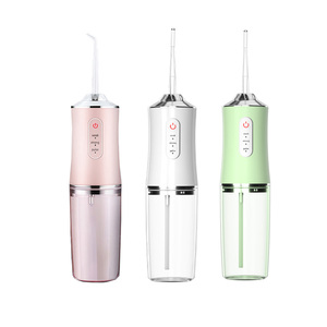 Di alta qualità Comodo dentale trasparente dentale Denti Pulitore di scarico flusher Acqua Flosser Denti Cleaner